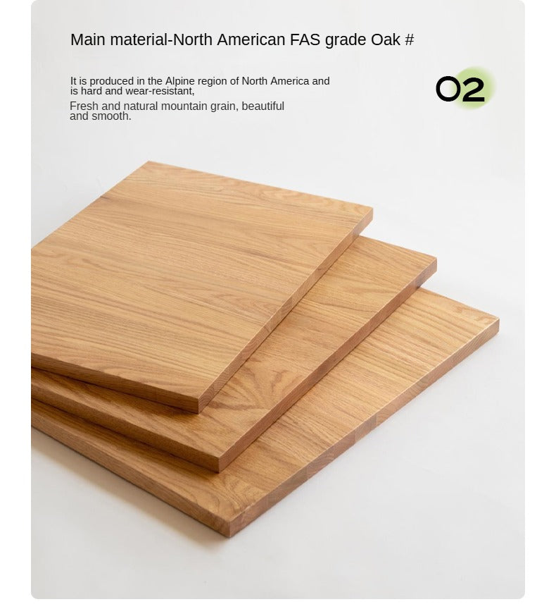 Oak Solid Wood Simple Dressing Table.