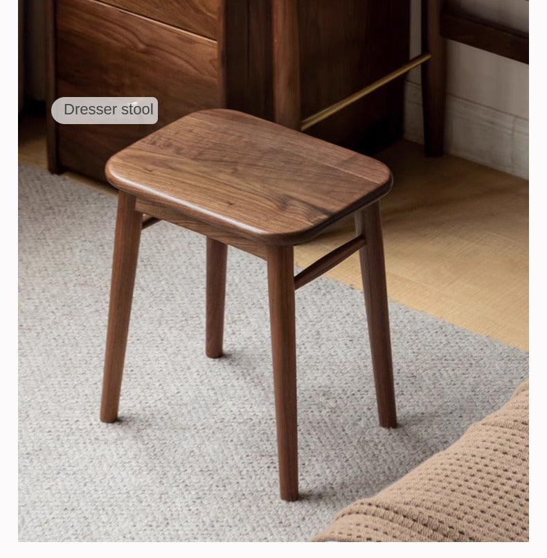 Oak Solid Wood Lighted Dressing Table