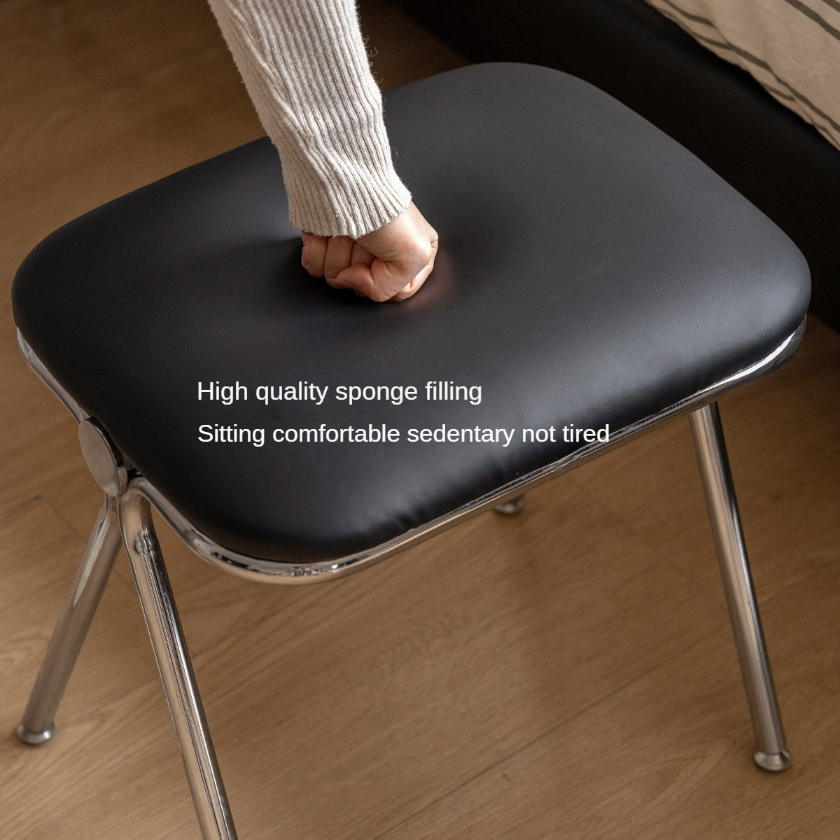 Soft Bag Square Makeup Stool.
