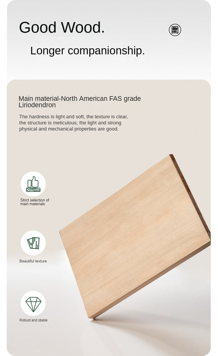 Solid RubberWood French Cream Style Sideboard