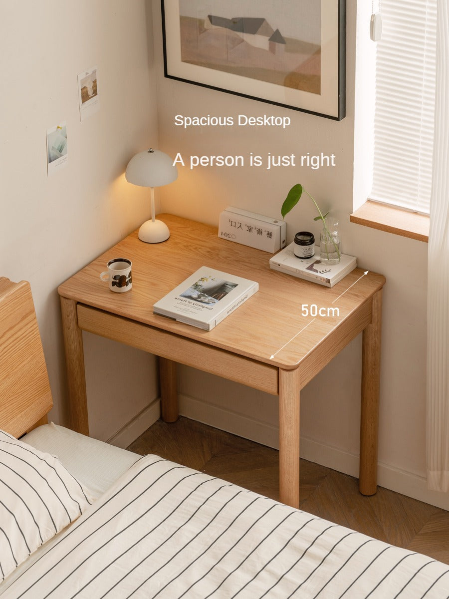 Oak Solid Wood Modern Writing Desk