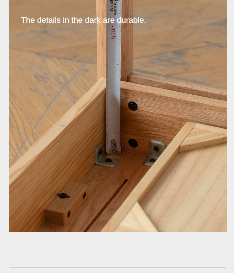 Oak Solid Wood Modern Writing Desk