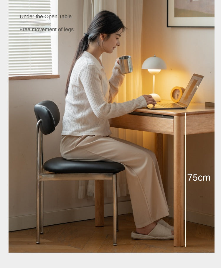 Oak Solid Wood Modern Writing Desk