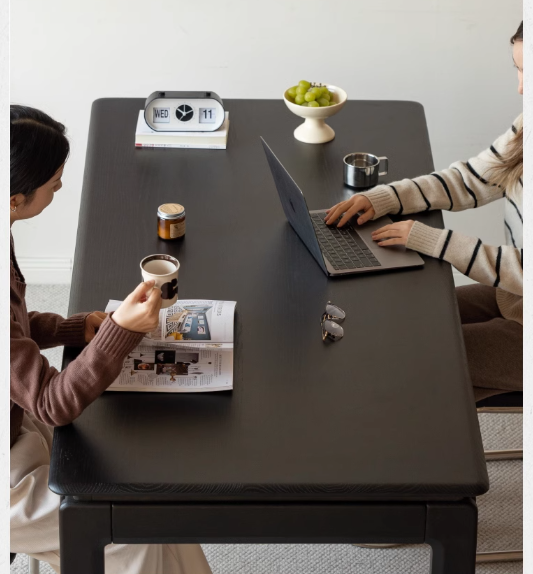 Oak, Ash Solid Wood Large Size Desk