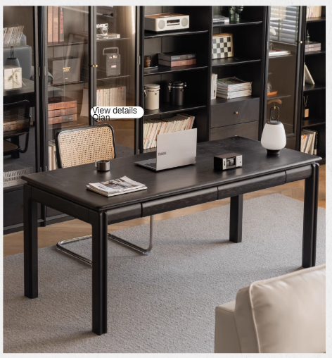 Oak, Ash Solid Wood Large Size Desk