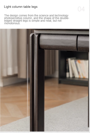 Oak, Ash Solid Wood Large Size Desk