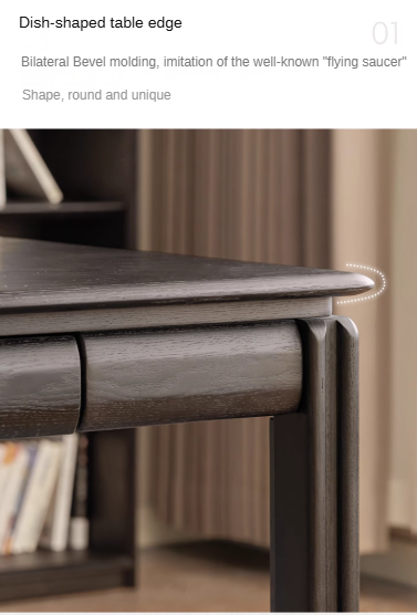 Oak, Ash Solid Wood Large Size Desk