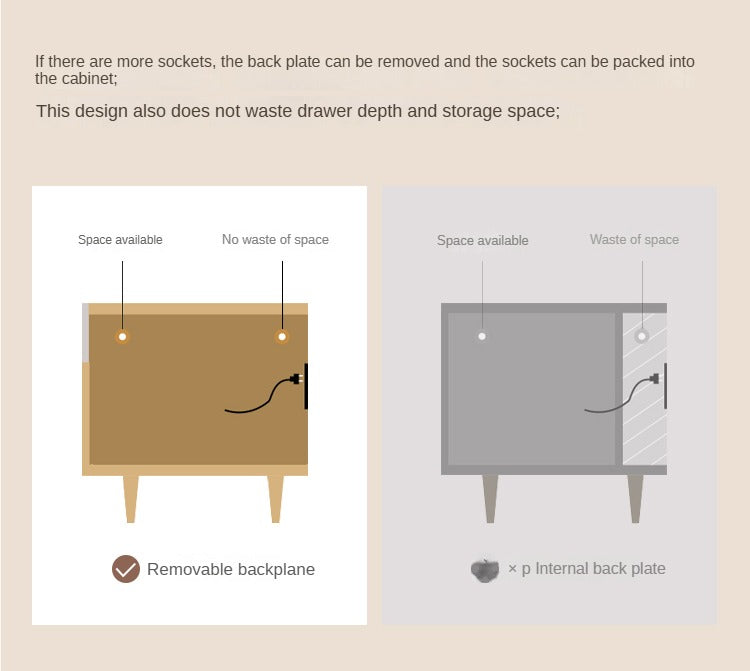 Black Walnut, Ash Solid Wood TV cabinet.