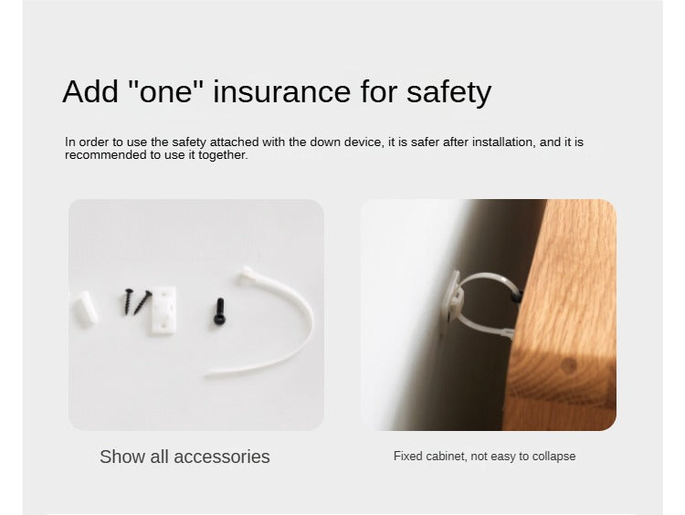 Oak, Ash Solid Wood Integrated Display Bookcase.