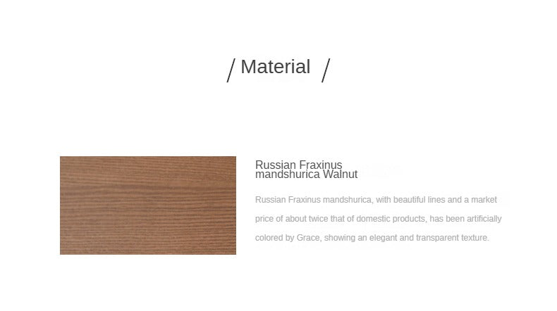 Ash Solid Wood Makeup Chair Dining Chair