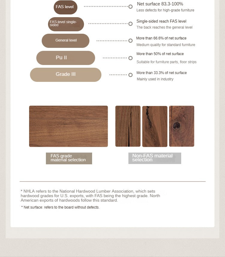Black Walnut, Oak Solid Wood Storage Cabinet.