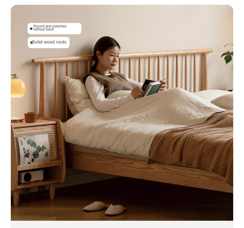 Oak, Beech Solid Wood Windsor Bed