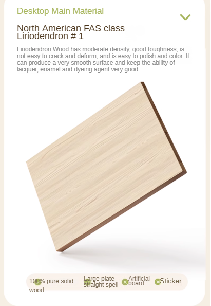 Solid Rubberwood French Cream Style Dressing Table.