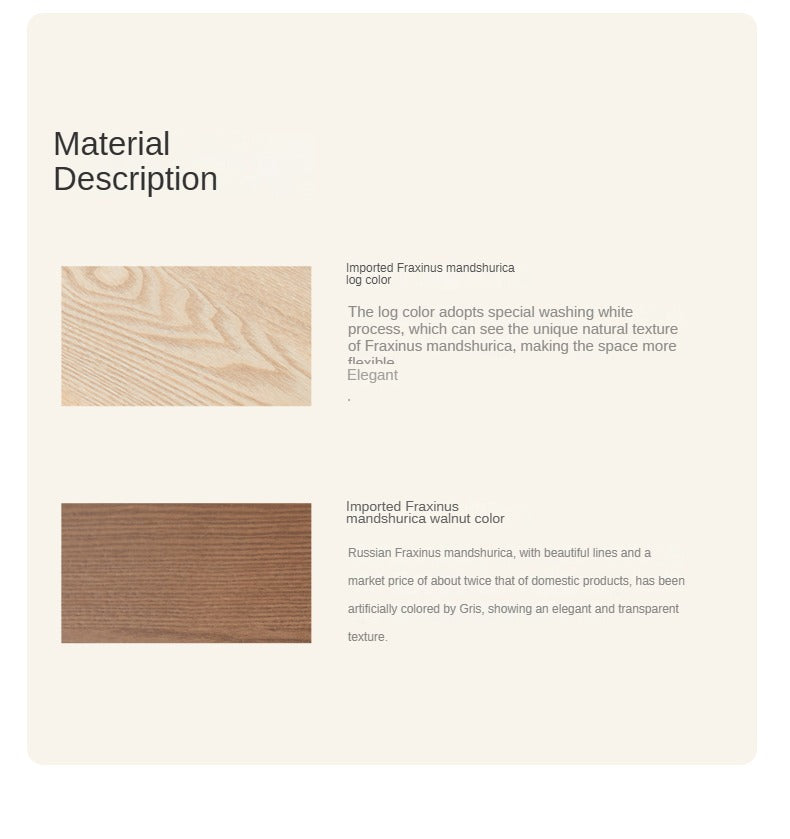 Ash, Oak Solid Wood Dressing Table.