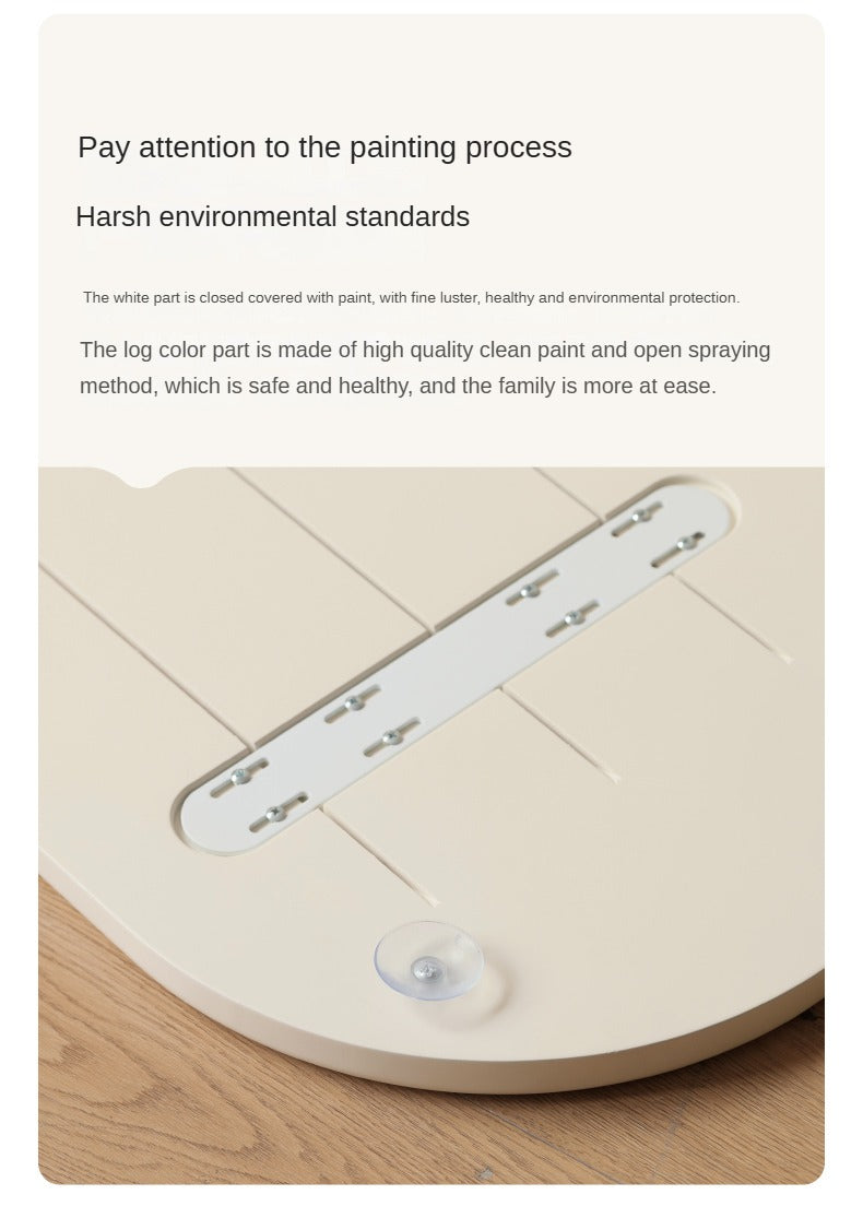 Solid Rubberwood French Cream Style Vanity Table.
