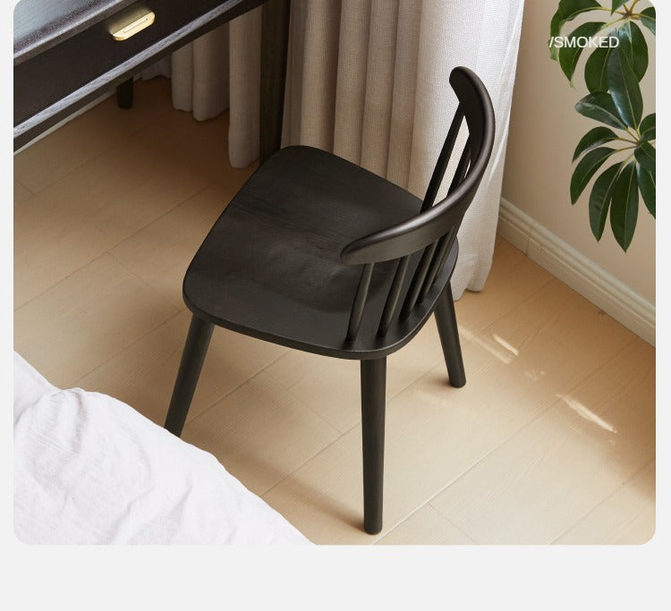 Oak Solid Wood 4 pcs set-Windsor Chair