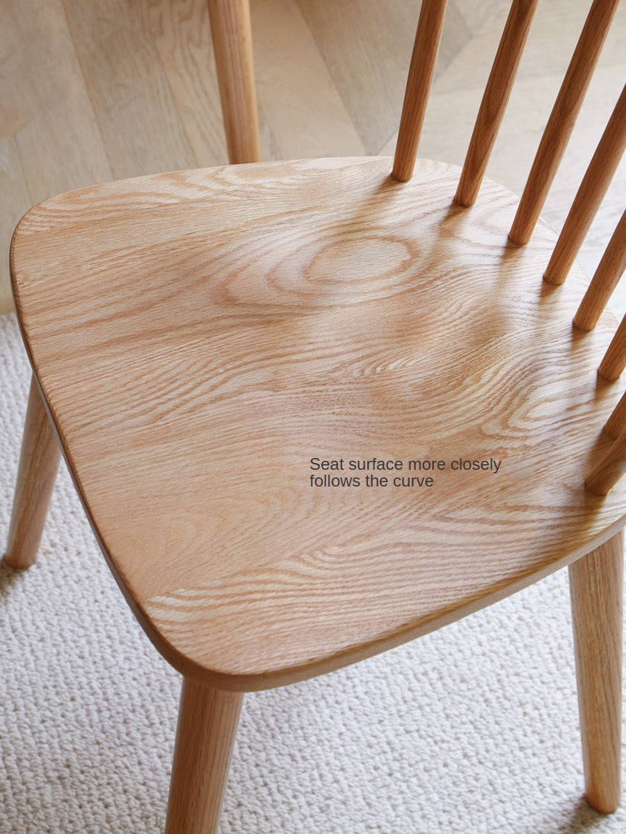 Oak Solid Wood 4 pcs set-Windsor Chair