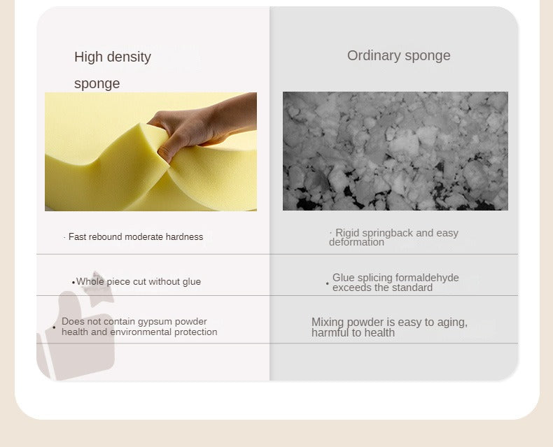 Modern fabric pouf, sofa stool and footrest