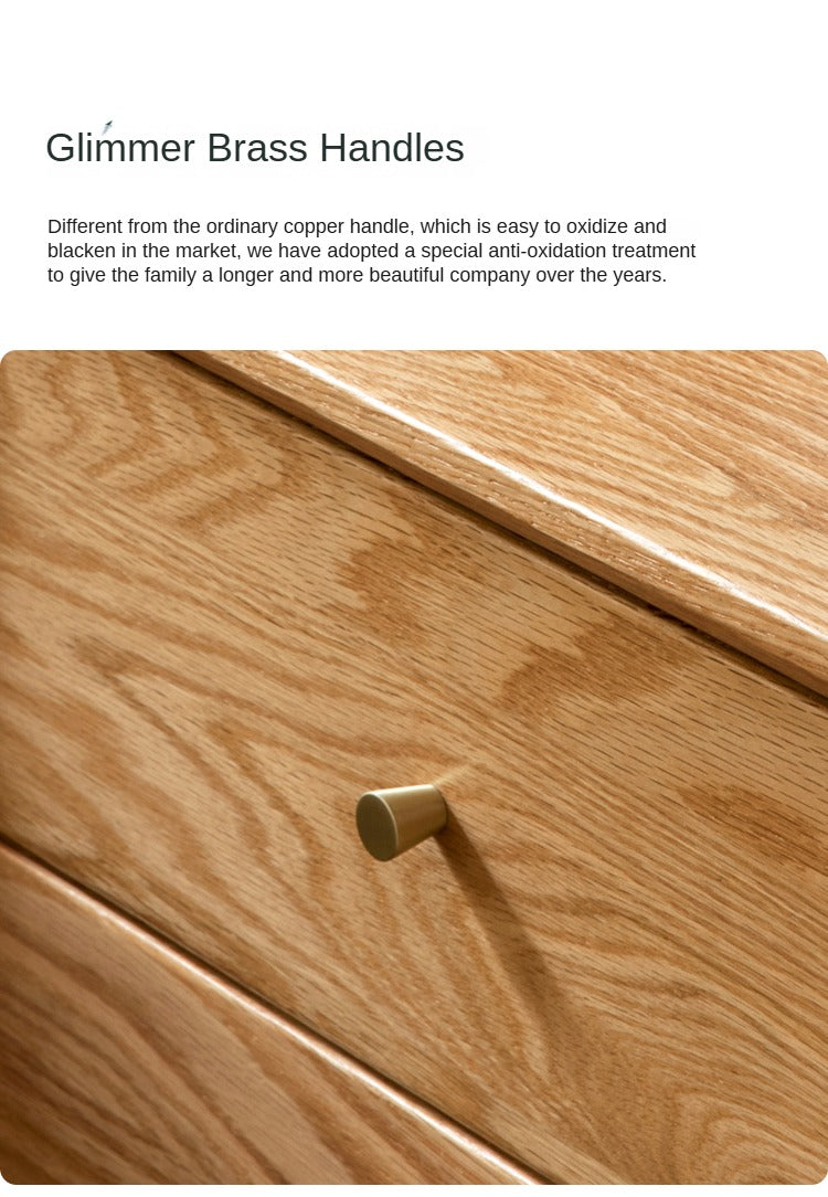 Beech, Oak, Ash solid wood Nightstand