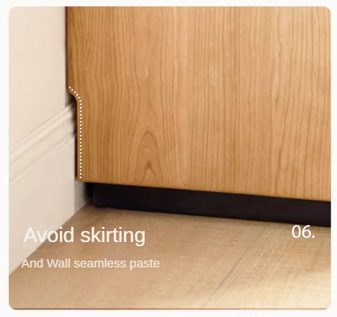 Cherry Solid Wood Retro Nightstand
