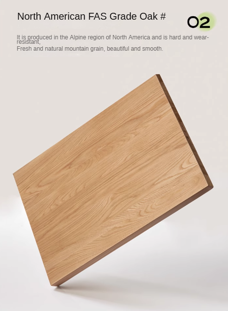 Oak Solid Wood Nordic Wardrobe.