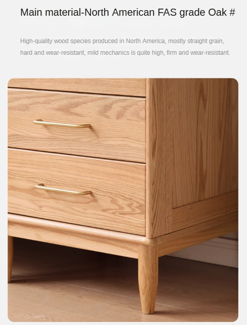 Cherry, Oak Solid Wood Fascinating Wardrobe.