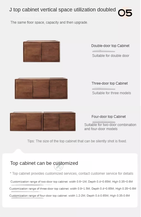 Black Walnut Solid Wood Large Wardrobe.