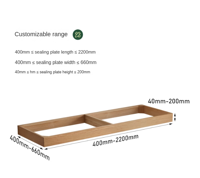 Oak, Ash Solid Wood Sectional Wardrobe.