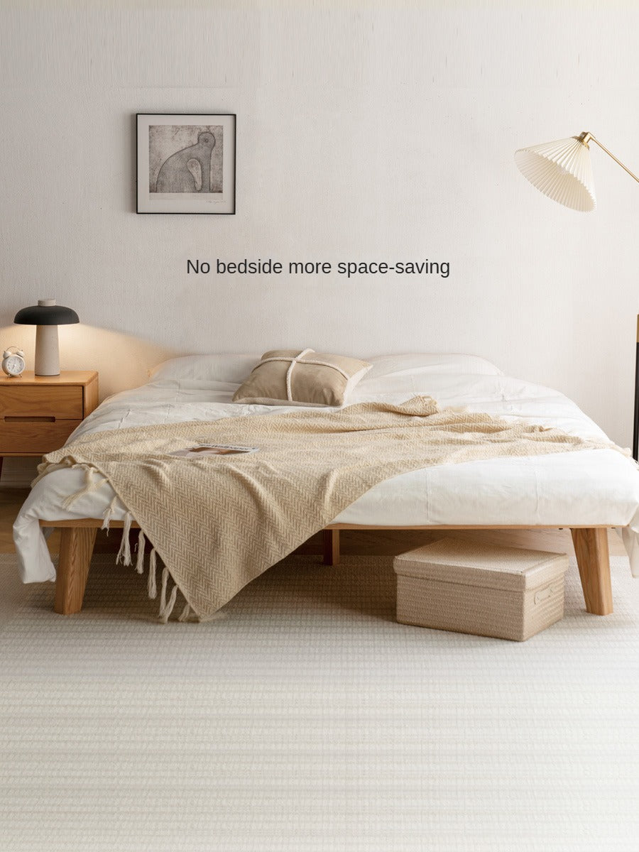 Oak Solid Wood Bed