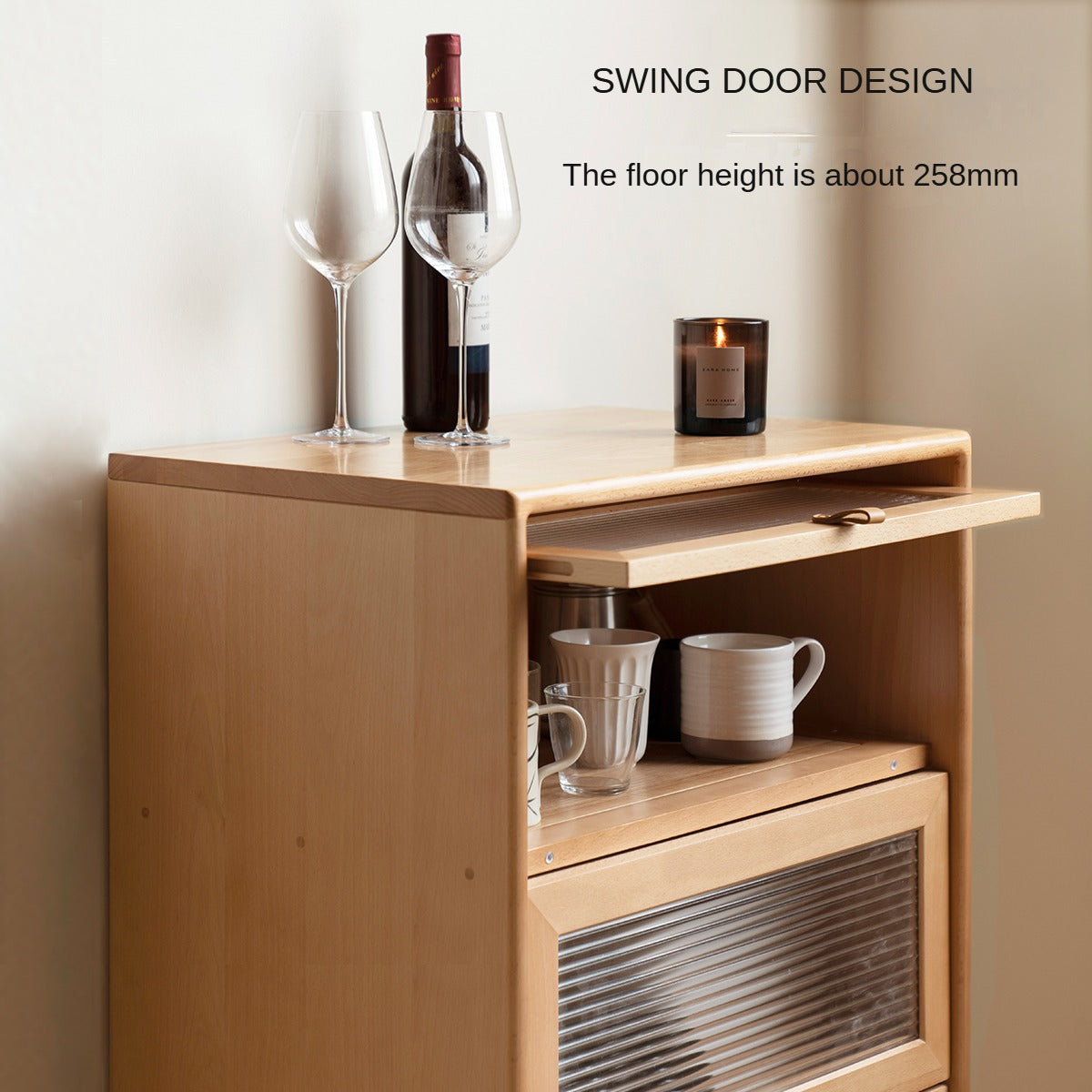 European Beech Chest of Drawers Combination