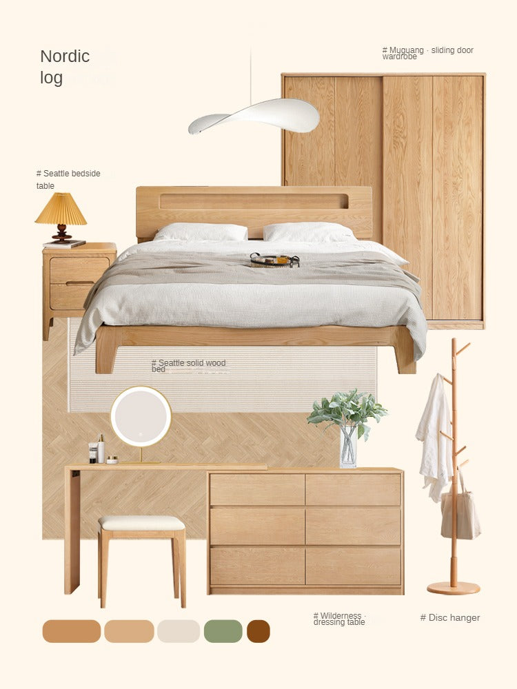 Beech, Ash Solid Wood Clothes Hanger Rack