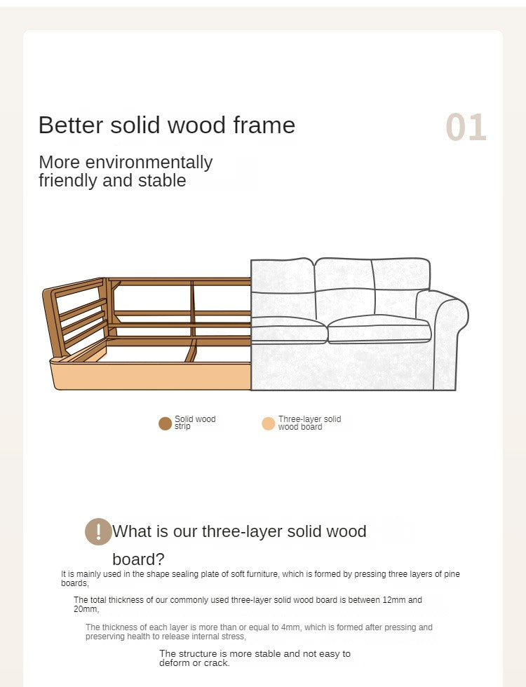 Fabric Multi-functional Sleeper Sofa