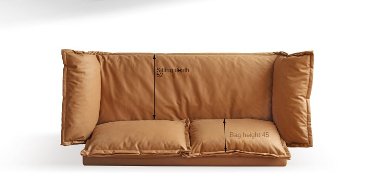 Technology Cloth folding Down Sofa,