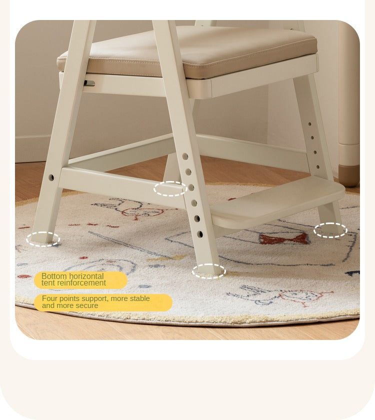 Birch Solid Wood Children's Cream Style Lift Chair.