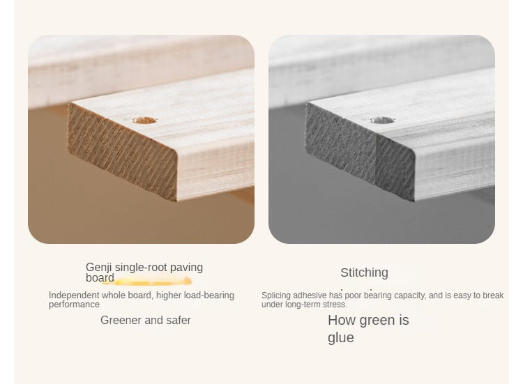 Beech Solid Wood Children's Bed<