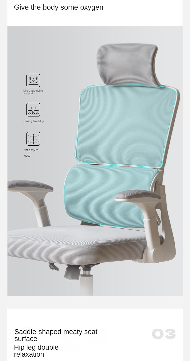 Office ergonomic computer gaming swivel adjustable book chair