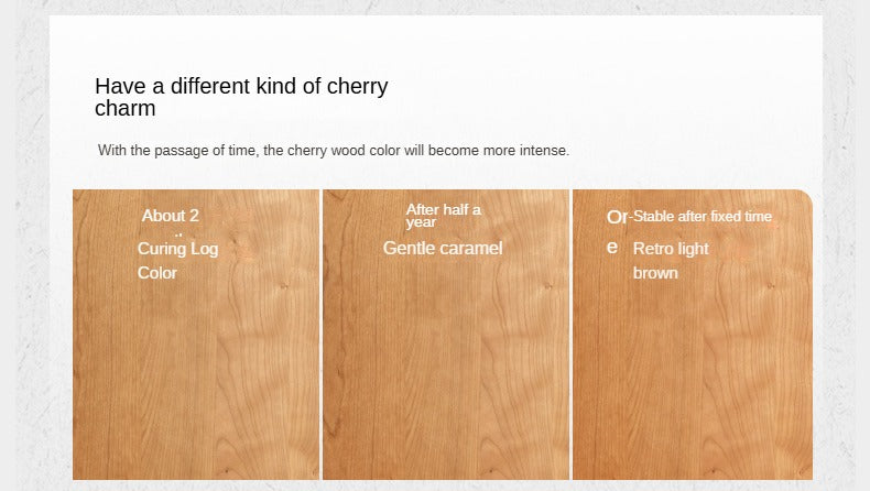 Cherry Solid Wood Bed Medieval Style.