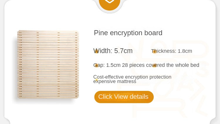 Black Walnut Solid Wood Bed Modern