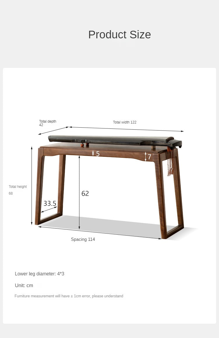 Black Walnut, Oak Solid Wood Desk