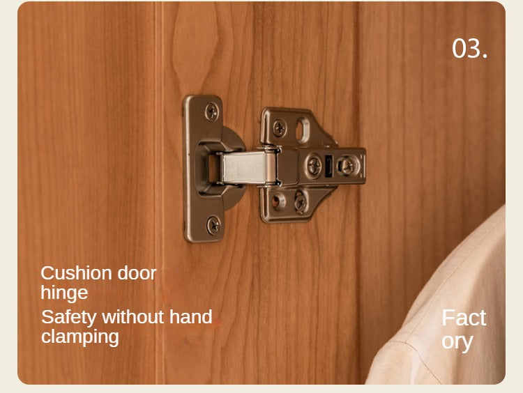 Cherry Solid Wood Vintage Wardrobe.
