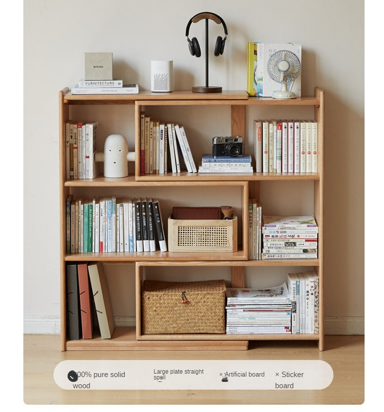 Oak Solid Wood Bookshelf