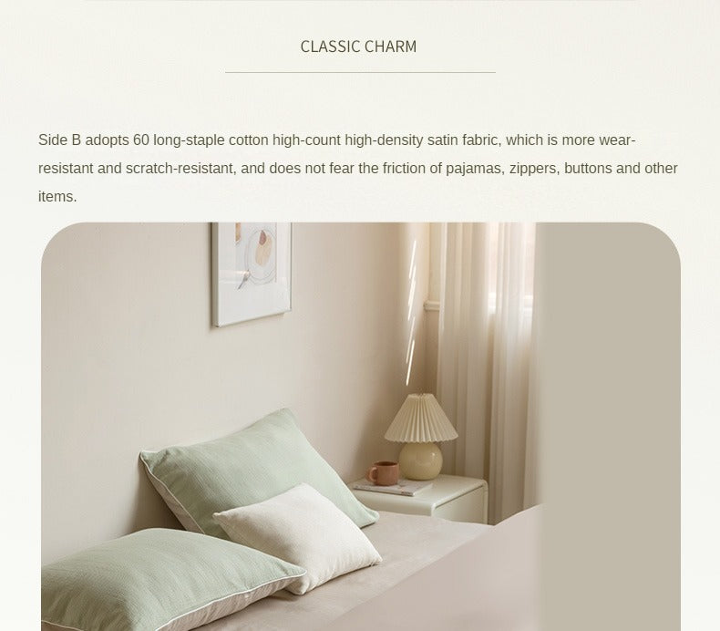нет Pure Cotton Four Piece Set, Bed Sheet and Quilt Cover, High Quality Bedding Supplies