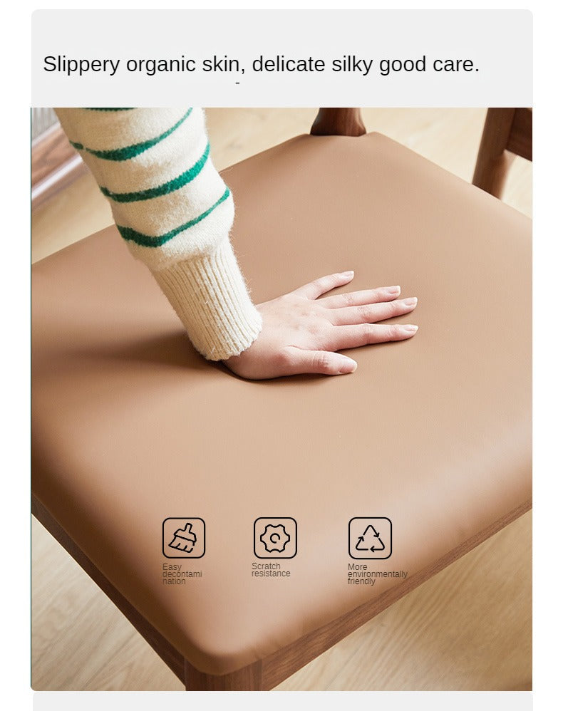 Set 4 pcs Black Walnut, Ash, Oak Solid Wood Nordic Dining Chair