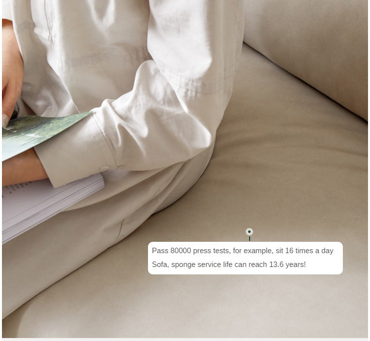 Technology Fabric High Back Corner Sofa.