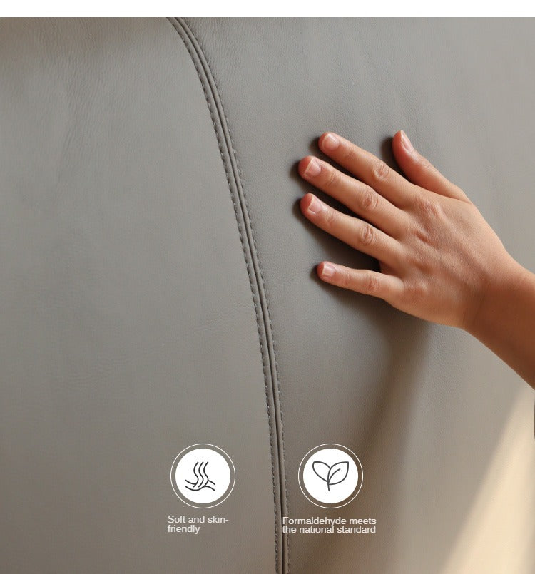 Leather Curved Design Bed