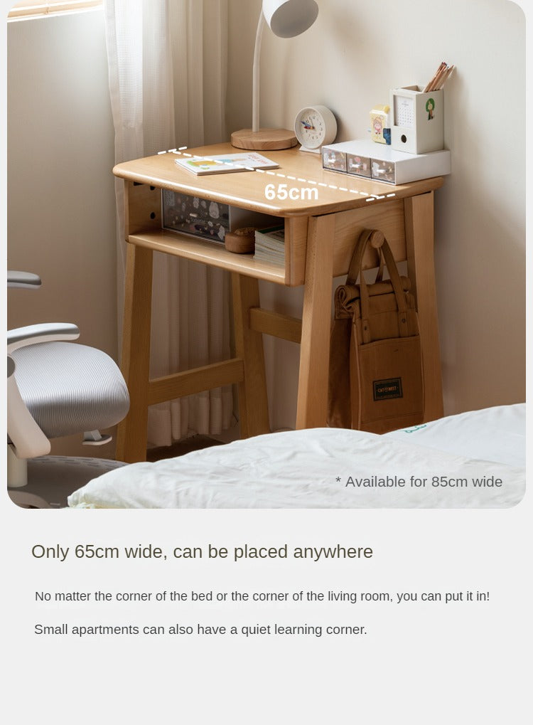 Beech Solid Wood Children's Small Desk