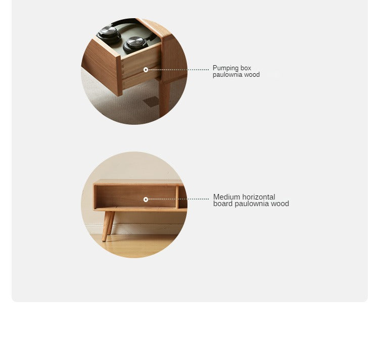 Oak Solid Wood Classic Coffee Table