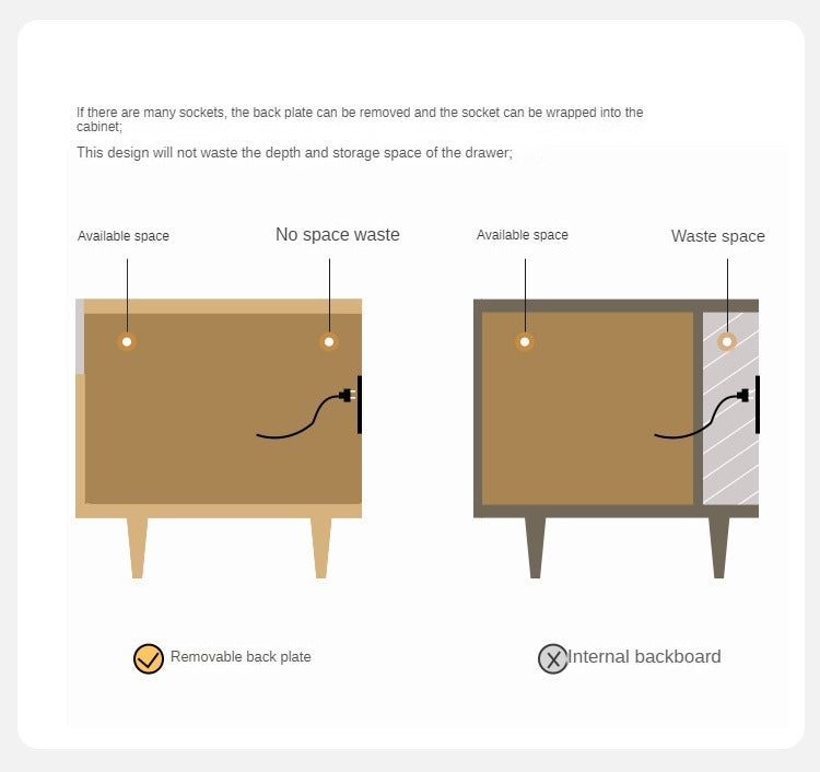 Black Walnut, Oak Solid Wood TV Cabinet LED Light Floor Cabinet.
