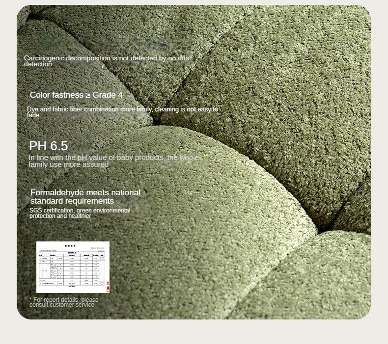 Fabric Sleeper Sofa Modern imitation cashmere