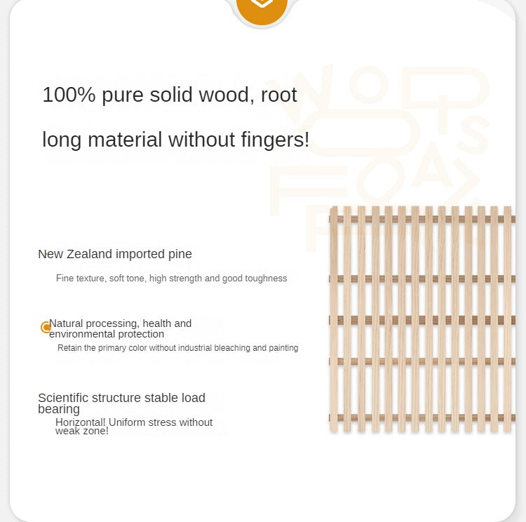 Black Walnut, Poplar Solid Wood Bed in Modern Casual Scandinavian Style